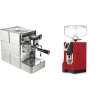 Stone Espresso Mine Premium + Eureka Mignon Specialita, CR ferrari red