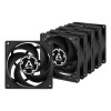 ARCTIC P8 PWM PST Case Fan - 80mm case fan with PWM control and PST cable - Pack of 5pcs ACFAN00154A