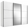 Moderano SKRIŇA S POS. DVER. – HOR.VED, biela, 249/222/68 cm - Skrine - 000531006091