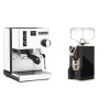 Rancilio Silvia BC, white + Eureka Mignon Specialita, CR black