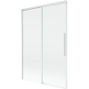 Mexen Rox, 2-krídlová posuvná vaňová zástena 120 x 150 cm, 8mm číre sklo, biely profil, 8C9-120-001-20-00