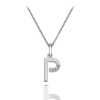Strieborný prívesok Hot Diamonds Micro P Clasic DP416