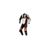 jednodielna kombinéza ATEM 4 2022, ALPINESTARS (biela/čierna/fluo červená/sivá) M104-75
