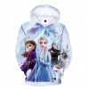 Elsa Frozen - Hoodie Land of Ice Elsa a Anna Mrazené
