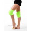 Chrániče kolien na gymnastiku a tanec SOLO NK1-87 neónovo zelené veľ. L