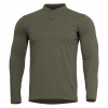 PENTAGON tričko ROMEO HENLEY 2.0 dlhý rukáv ZELENÉ veľ.S