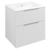 Sapho CIRASA 59,2x64x46cm, biela mat strip CR601-3131S