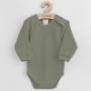 Dojčenské bavlnené body New Baby zelená Zelená 80 (9-12m)