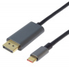 PremiumCord kábel USB-C na DisplayPort DP1.4 8K @ 60Hz a 4k @ 120Hz 2m, ku31dp09