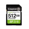 Kingston pamäťová karta 512GB Canvas Select Plus Gen 3 SDXC 150R U1 UHS-I C10 V10