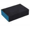 EXTOL PREMIUM 8803666 brusná houba, 100x70x25mm, P180, čtyřstranná, abrazivo-korund