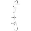 MEXEN - KT67 vaňový stĺp s termostatickou batériou, chróm / biela 779006793-00