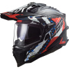 LS2 Helmets LS2 MX701 Explorer C EXTEND Matt Red