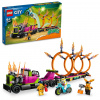 LEGO® City 60357 Traktor s ohnivými krúžkami