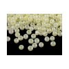 Rokajl 5/0 - 4,5 mm perleťový, nepriehľadný - 50 g 142 krémová svetlá