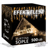 Svetelná clona Springos cencúle 301 - 500 svetiel
