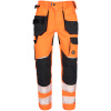 ČERVA Kalhoty DAYBORO PFM HV do pasu, reflexní 0352014190060 Oranžová 60