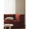 Ferm Living Modulárna rohová sedačka Catena Rich Velvet – červená