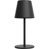 m-e modern-electronics LUNA-80 S 41436 akumulátorová stolná lampa LED pevne zabudované LED osvetlenie 3 W čierna; 41436