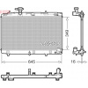 Chladič motora DENSO DRM50155