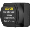 VEVOR Separator Akumulatorów 12V 140A IP65 Przekaźnik Pomiaru Napięcia