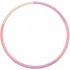 Soft Hula Hoop 77 gymnastická obruč růžová balení 1 ks
