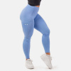Dámske legíny Active High Waist Smart Pocket Light Blue - NEBBIA Veľkosť: XS