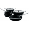 Súprava hrncov s panvicou Pots&Pans s povrchovou úpravou 6 dielov