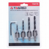 Tagred TA4179, Sada vrtákov do dreva so zahĺbením | 3 - 6 mm | 4 ks