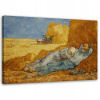Obrázok na plátne hnedé reprodukcie 120x80 (Obrázok Siesta V. Van Gogh Reprodukcia - 120x80)