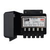 GOSAT 14430888 Anténní zesilovač GS410LTE, na stožár,1xFM G20dB, 1xDAB G20dB, 2xUHF G30dB