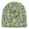 ENIE BABY Čiapka detská Dots olive 0-1m 0004b