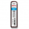 Tuhy Rotring 0,7mm HB, 12 ks