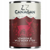Vlhké krmivo pre psa Canagan divina 400 g Venison&Wild Boar