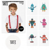 TATTonMe Tetovačky pre deti Roboti sada