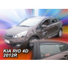 Deflektory na okná pre Kia Rio Sedan, 4ks