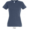 SOL´S IMPERIAL / Dámske tričko z ťažkej bavlny - denim XXL