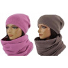 Beanie X Zimná čiapka, hnedá, čierna, červená, ecru, fialová, modrá, modrá, ružová, šedá, žltá. Universal (Ochnik Furkana Women's Cap Cap Chadf-0034-16)