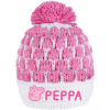 Prasiatko Pepa - licencia Dievčenská čiapka - Prasiatko Peppa 5239925, ružová/ biela Farba: Ružová, Veľkosť: velikost 54