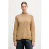 Sveter s prímesou vlny United Colors of Benetton 191VD204A béžová L