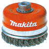 Makita Miskovitá kefa z oceľ. drôtu - spletaný drôt pre 180/230 mm uh.brúsky P-044 72