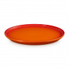 Le Creuset Jedálenský tanier COUPE 27 cm, FLAME, kamenina