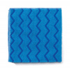 Mikrovláknová utierka Rubbermaid HYGEN, 40 × 40 cm, modrá (utierka z mikrovlákna HYGEN Premium mikrofáza Rubbermaid modrá)