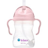 B.Box Hrnček so slamkou Gelato ružový 240 ml