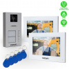 Videotelefón EVOLVEO DoorPhone AP2-2 drôtový videotelefón pre dva byty s aplikáciou (DPAP2-W)