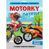Motorky na ceste Maľovanka, nálepky, panoráma