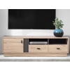 TV skrinka Ancona, 155 cm, dub estana/antracit