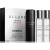 Chanel Allure Homme Sport EDT M 1x Refillable 20 ml + 2x Refill 20ml