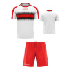 Pánsky futbalový set Givova Radio, červená/ čierna Veľkosť: M