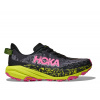 HOKA ONE ONE SPEEDGOAT 6 W BLACK/NEON HOKA CITRUS - 40.6 EU / 7.0 UK / 25.5 cm